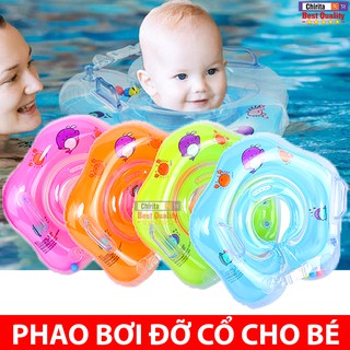 Phao Bơi Đỡ Cổ Cho Bé Tập Bơi - An Toàn Cho Trẻ Khi Sử Dụng ( Giao Màu Mẫu Nhiên )