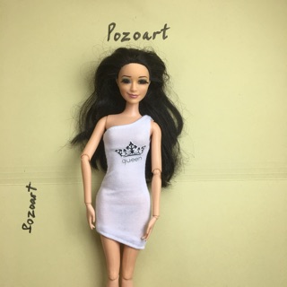Bb- Váy đầm áo cho búp bê barbie