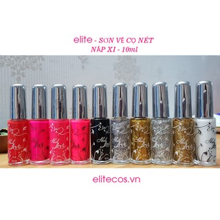SƠN VẼ CỌ NÉT ELITE (Nắp Xi) - 10ml