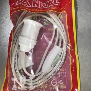 Đui đèn liền dây và công tắc, dây nối dài Nival