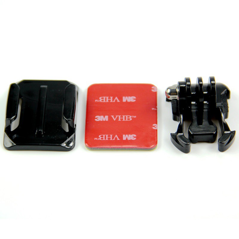 Bộ đế kẹp cố định máy GoPro có miếng keo dán 3M