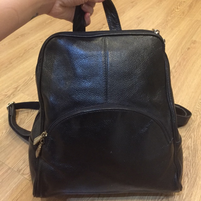 Balo da thật 100% - size 40x25