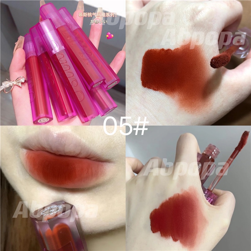 Abpopa Giống Như Thật® Son Kem Lì Mềm Mượt Dưỡng Ẩm Môi