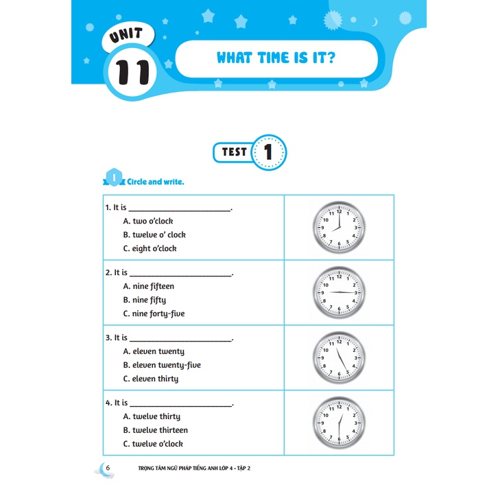 Sách - Trọng tâm ngữ pháp tiếng Anh lớp 4 tập 2 - Có đáp án(tái bản 01)