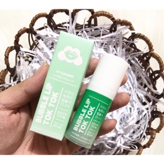 TẨY TẾ BÀO CHẾT MÔI SỦI BỌT TRÀ XANH BUBBLE LIP TOK 2018