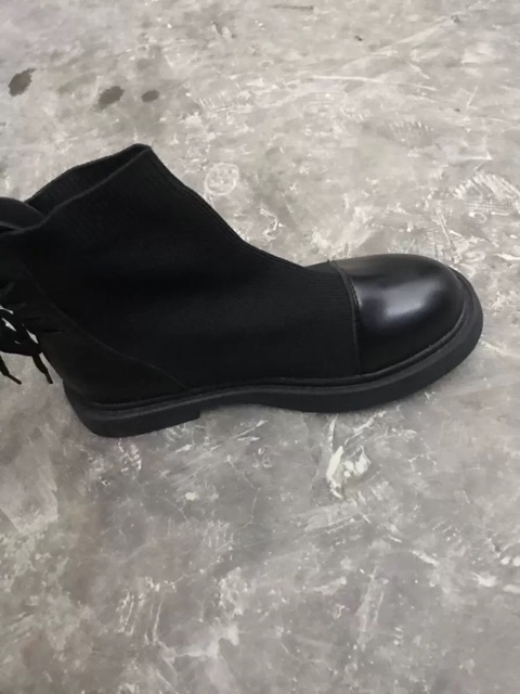 Order Boots nữ buộc dây sau mẫu hot thu 2019