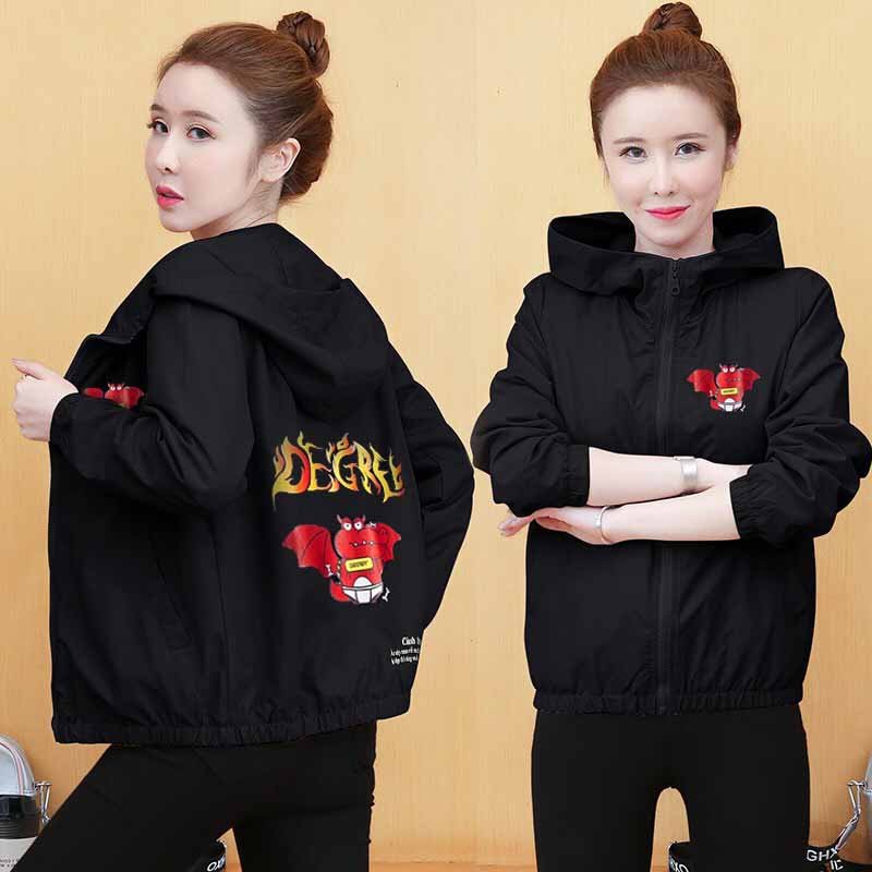 ❤️ 2 LỚP - KHÓA TÚI ❤️ Áo Khoác Dù in hình dơi lửa đỏ Ulzzang Nam Nữ Unisex Form Rộng Bomber Jacket