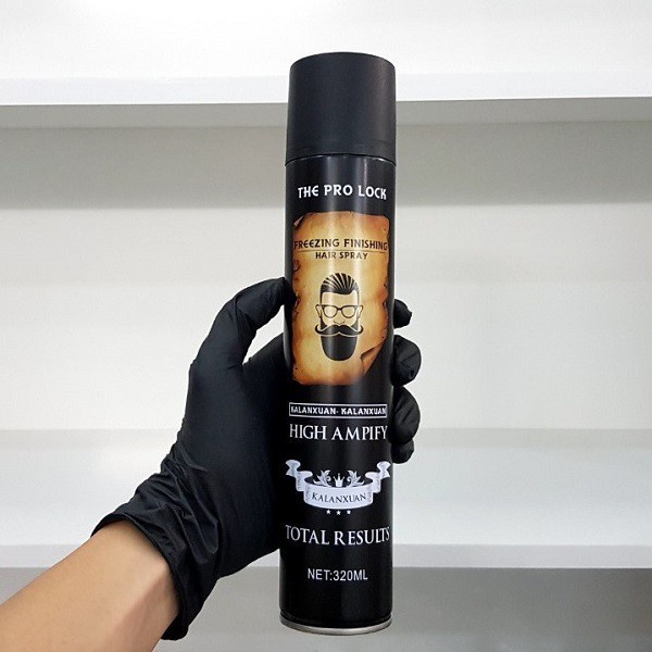 Gôm, Keo Xịt Tóc THE PRO LOCK Vàng 420ml Tạo Kiểu, Giữ Nếp Cho Tóc. HÀNG CHÍNH HÃNG