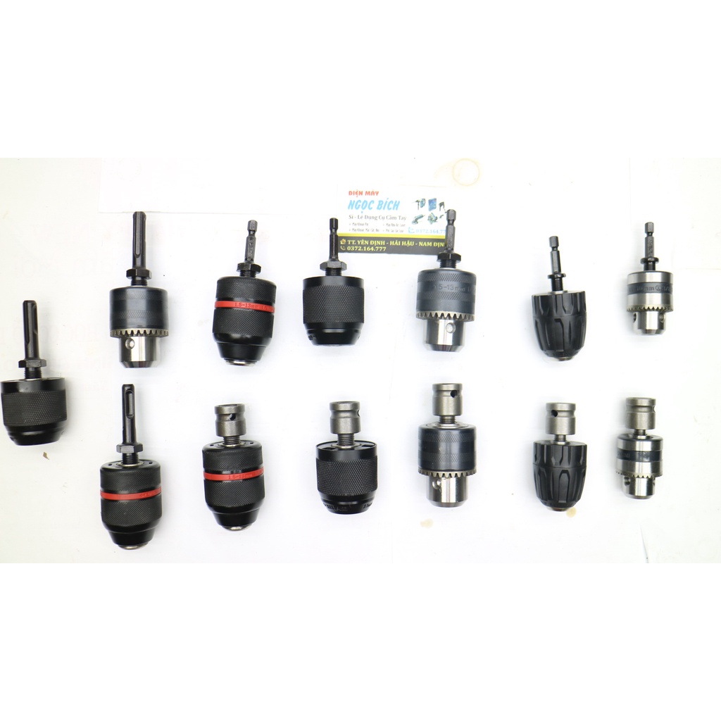 Đầu chuyển bulong sang khoan, chuôi lục giác sang khoan,khoan bê tông sang khoan sắt 10mm,13mm
