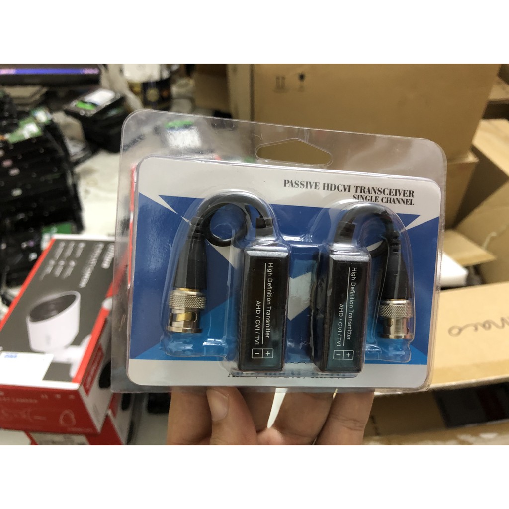 Video Balun Cho Camera 2MP/5MP/ Kèm Nguồn loại tốt