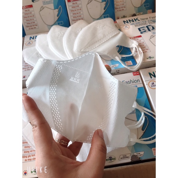 Khẩu Trang 5D Mask NNK Cao Cấp,Dày Ôm Kín(Hộp 10c)