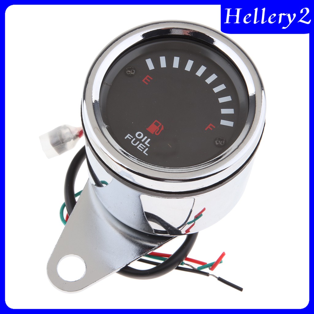 Đồng Hồ Đo Mức Nhiên Liệu Có Đèn LED DC 12 V 6.5cm 2 Cho Xe Mô Tô Yamaha