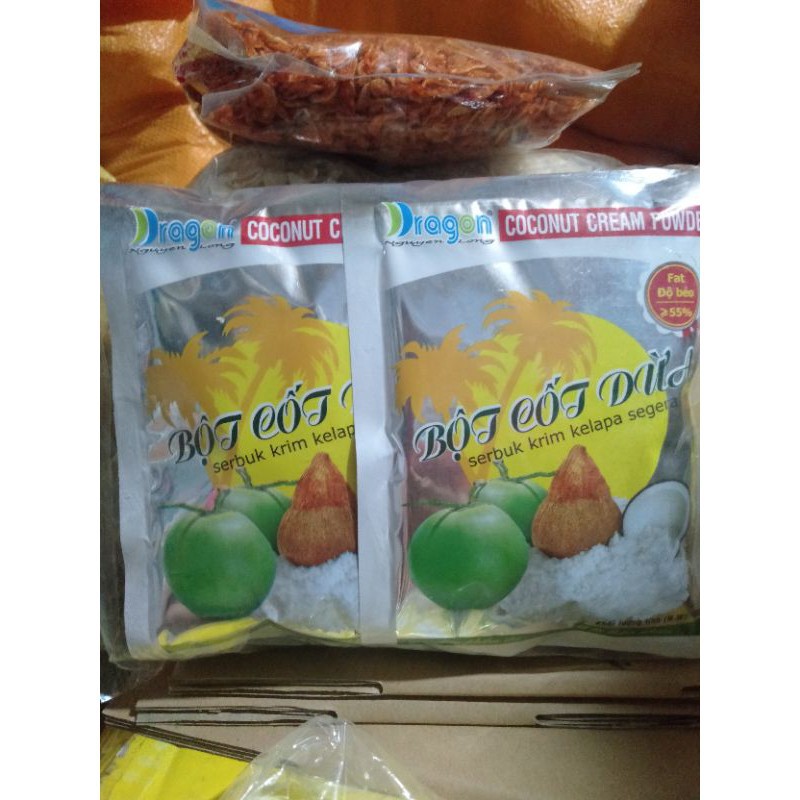 Bột cốt dừa dragon nguyên chất 100%:thơm hơn & béo hơn