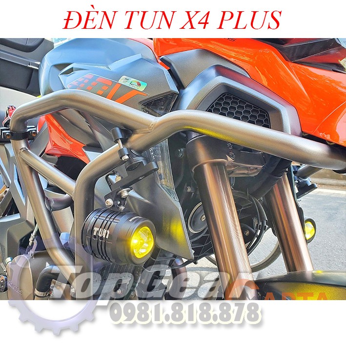 Đèn Trợ Sáng TUN X4 Plus - Bi Cầu Siêu Sáng &lt;TOPGEAR&gt;