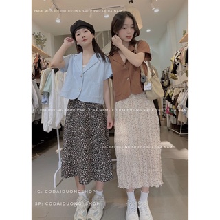 sơ mi cổ vest 2 túi 6124