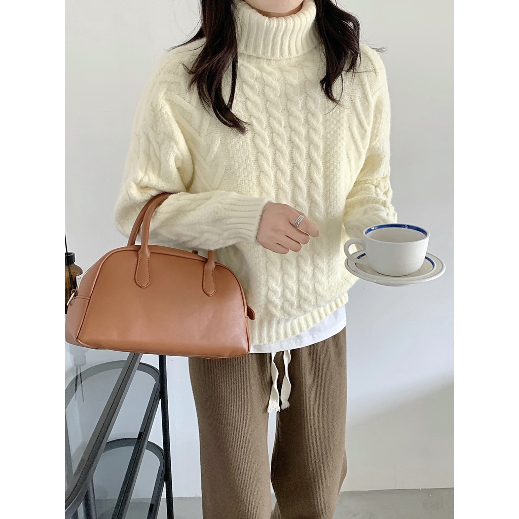Áo Len Cổ Lọ Thừng 872