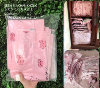 Các set túi hút chân không DR.STORAGE