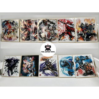 Thẻ bài Tranh Kamen Rider Shiki Art set 3 Chính hãng