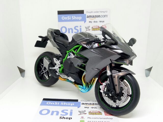 KAWASAKI NINJA H2 ĐỘ 1/12 XE MÔ HÌNH AUTOMAXX JOYCITY