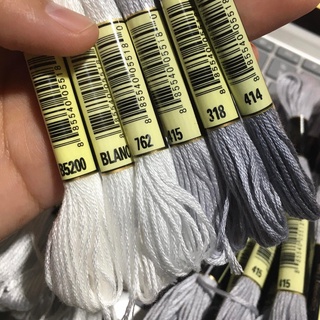 [AIRO THEO SET] chỉ cotton airo ( tone xám/nâu)