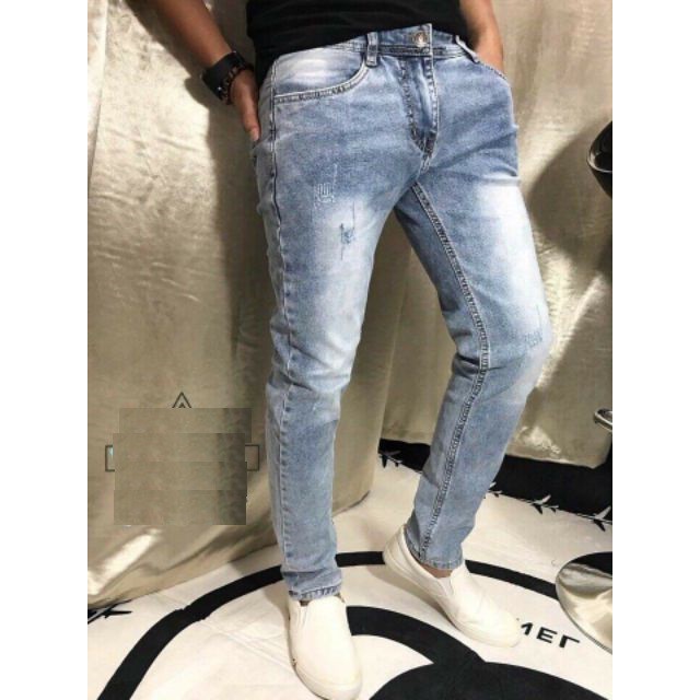 QUẦN JEAN NAM WASH TRẮNG 1111