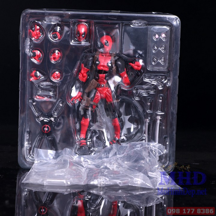 [Mã LIFE0503TOYS1 giảm 10% đơn 150k] [MHĐ] Mô hình Deadpool Amazing Yamaguchi Revoltech Figma No.001 - Marvel