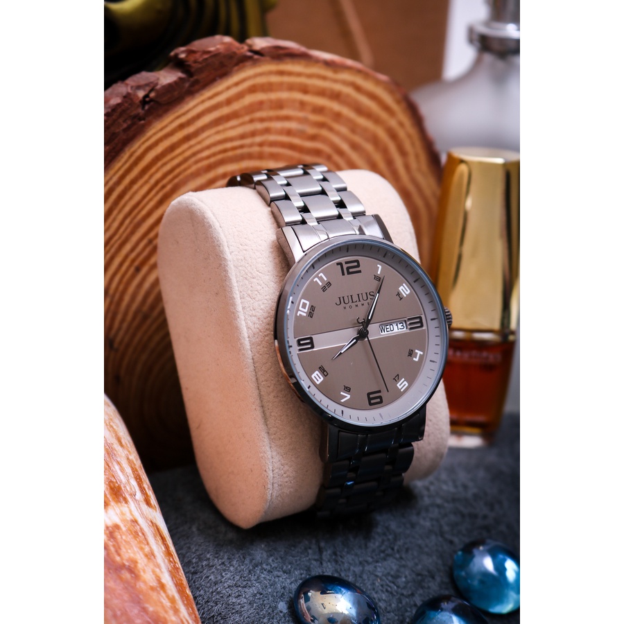 Đồng Hồ Nam JAH-140C Julius Hàn Quốc (Xám)