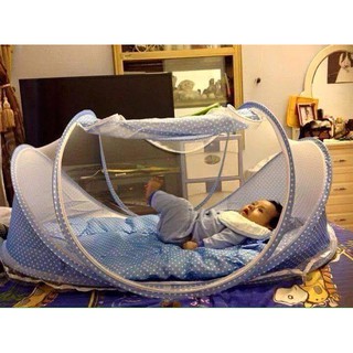 MÀN CHỤP CHỐNG MUỖI CÓ NHẠC RU CHO BÉ