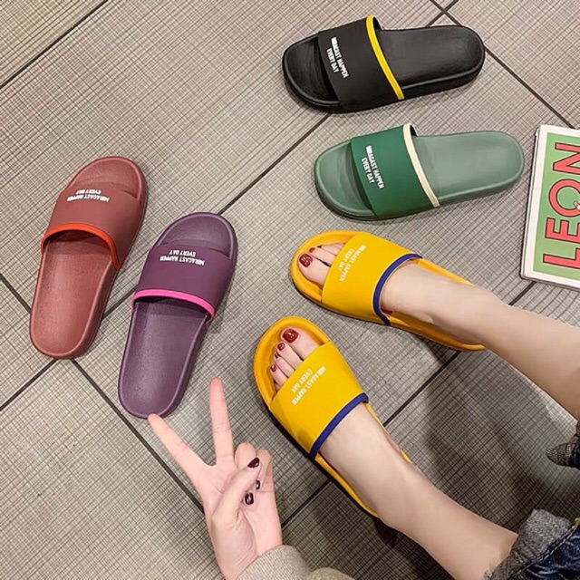 [Giá Sỉ] Dép quai ngang nam nữ Everyday Full 5 màu (Size 36->45) - MS364515002