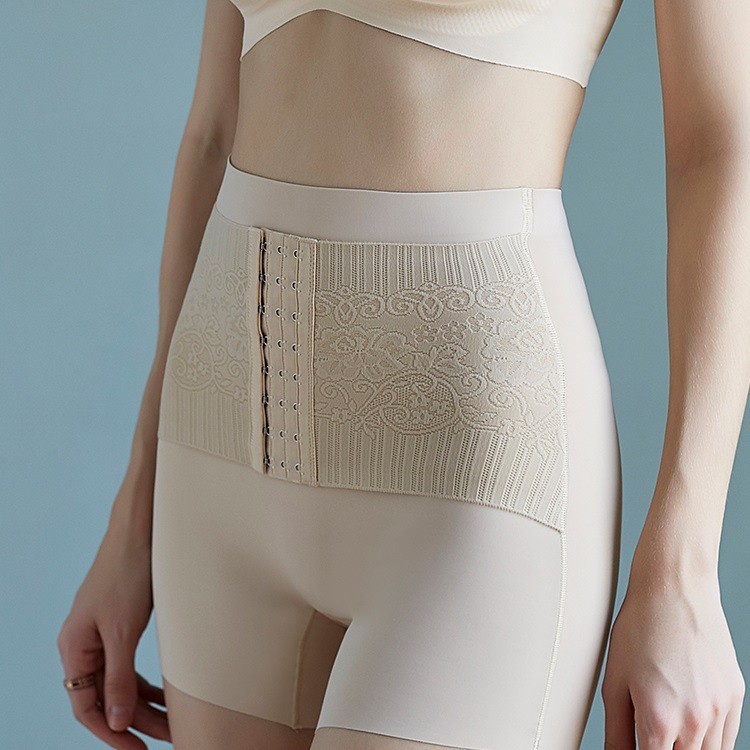 Quần Lót Nữ Su Váy Móc Cài Trước Gen Nịt Bụng Cạp Cao Thon Gọn Co Giãn Ôm Dáng Hot QG69
