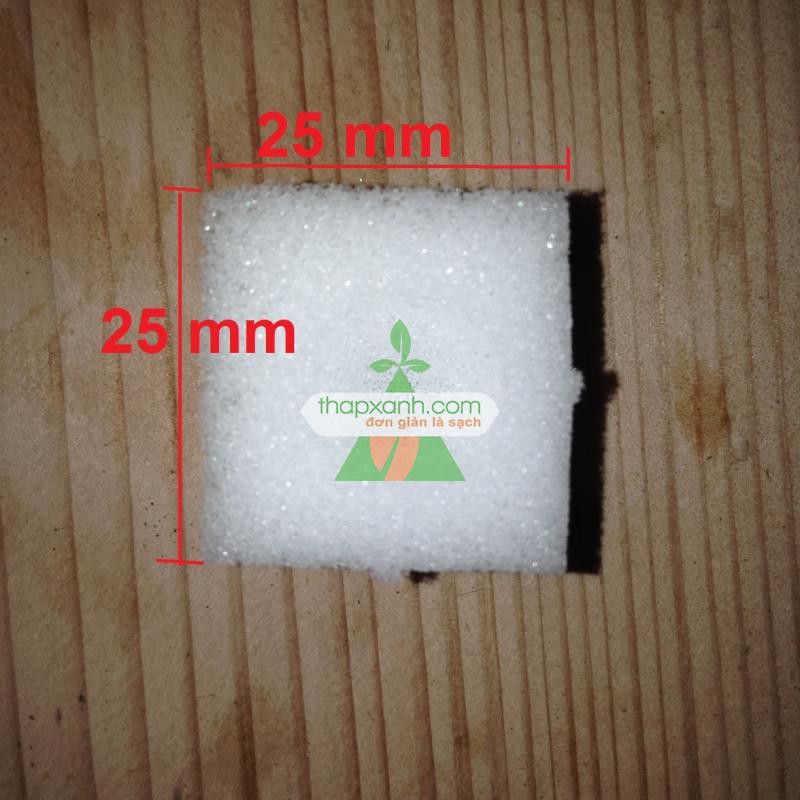 Bộ 3 tấm 288 viên mút xốp ươm hạt (25x25x25) (Tấm 96 viên)