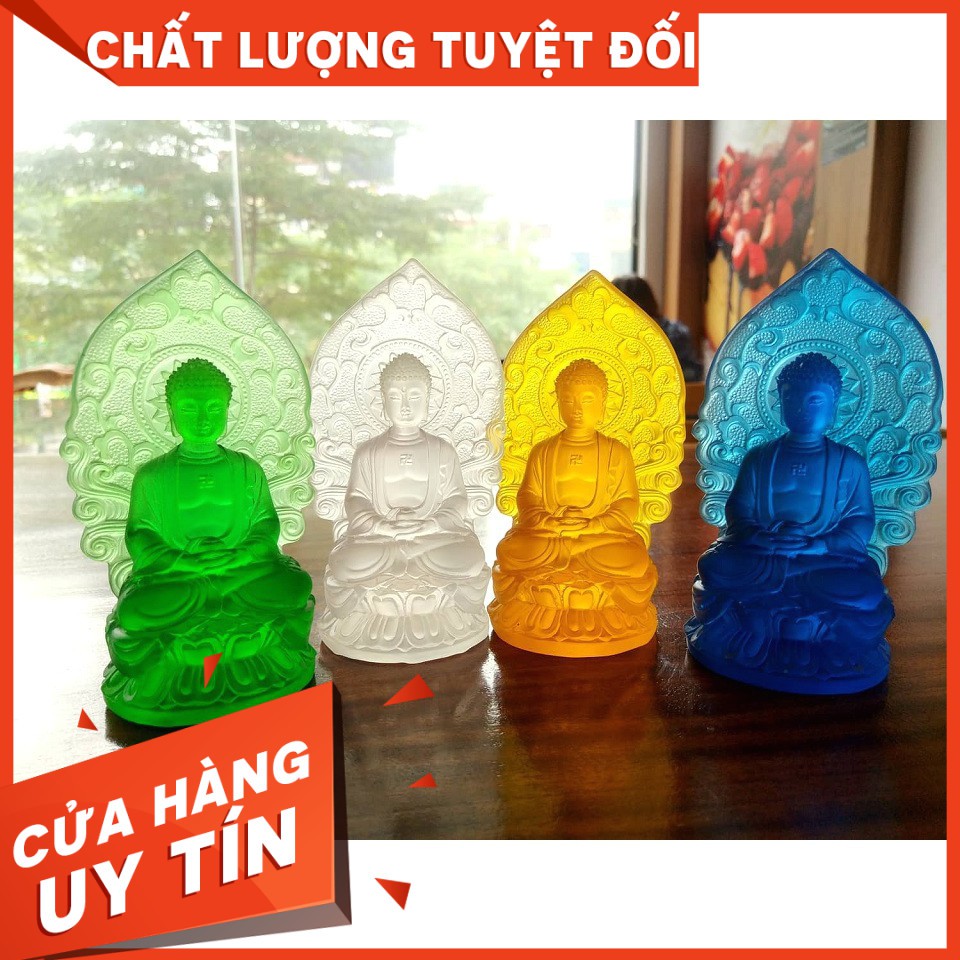Tượng phật A Di Đà Lưu Ly phong thủy siêu rẻ