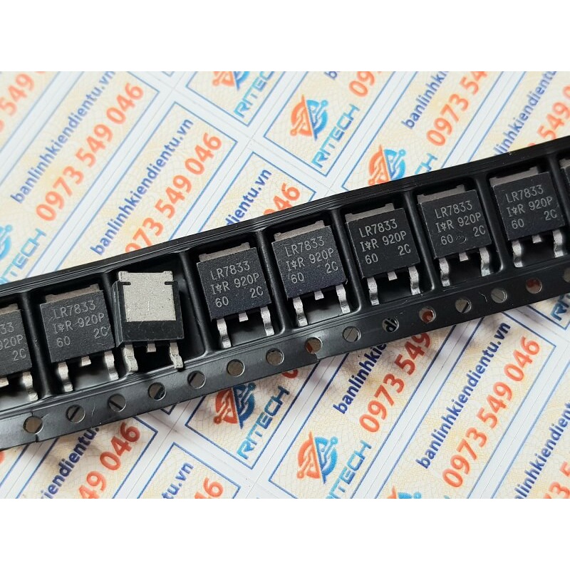LR7833 IRLR7833 7833 Mosfet Kênh-N 140A 30V kiểu chân TO-252