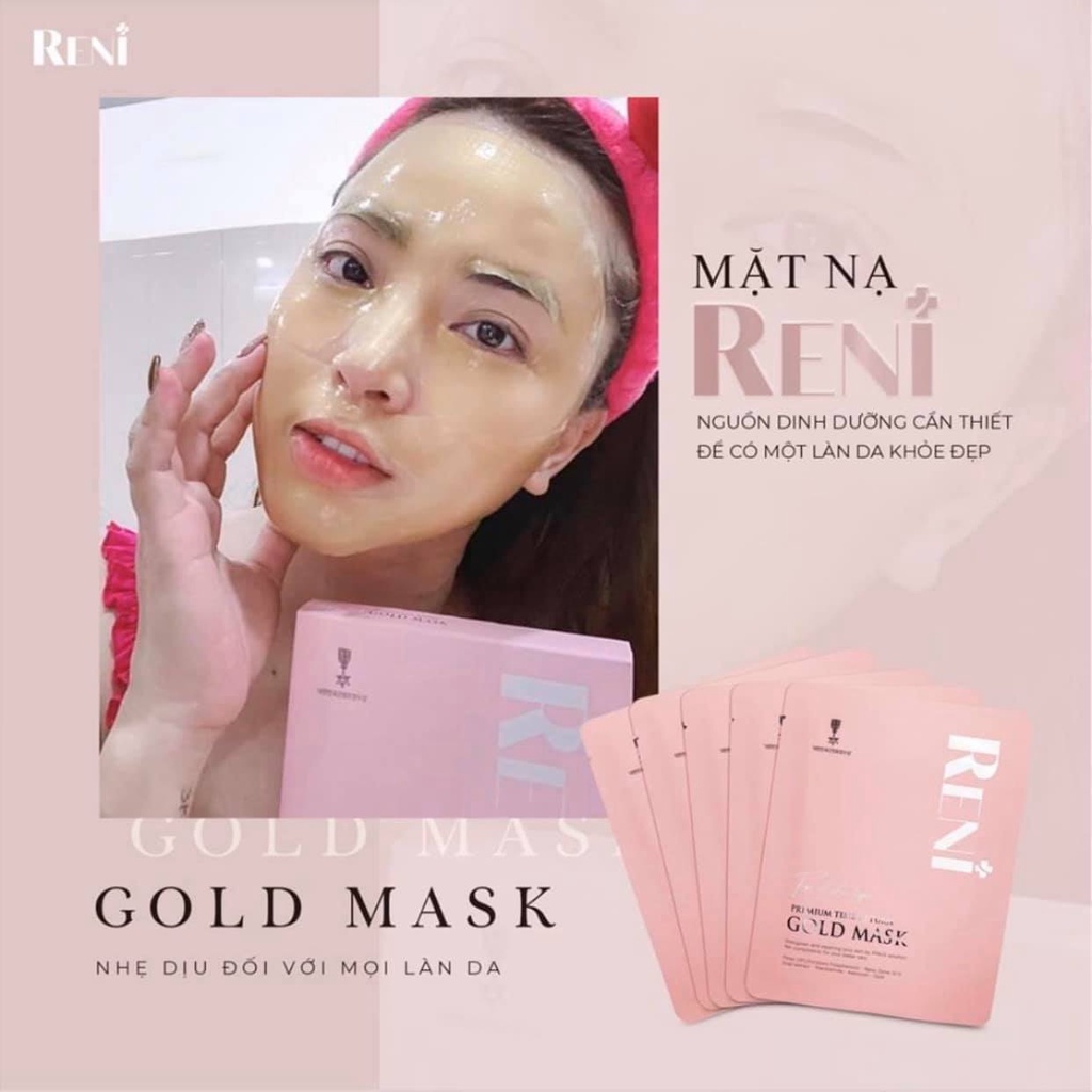 Mặt nạ tinh chất vàng cao cấp Reni Premium Time Return Gold Mask