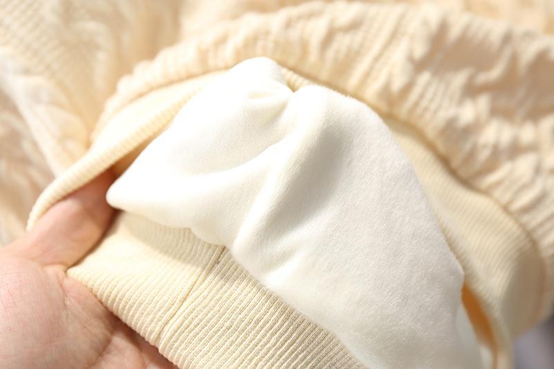 Áo sweater dệt kim dày dặn ấm áp kiểu Hàn Quốc thời trang cho bé