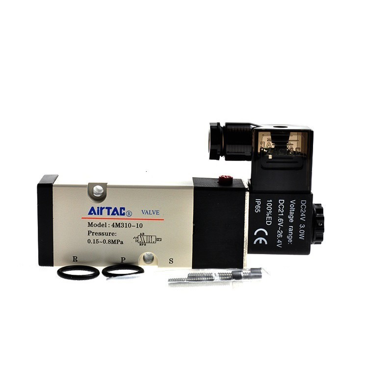 Van điện từ Airtac , Van Điện Từ Khí Nén AIRTAC 4M310-10