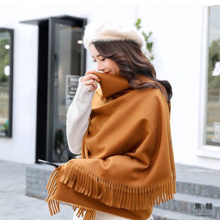 Khăn quàng Lông Cừu SKY CASHMERE Cao Cấp , sang trọng 2050