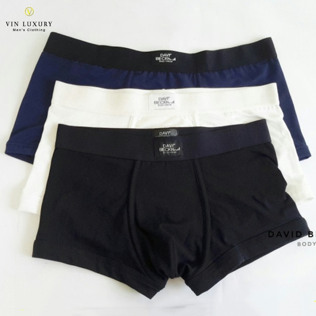Hộp 3 Quần Lót Nam Boxer David Beckham