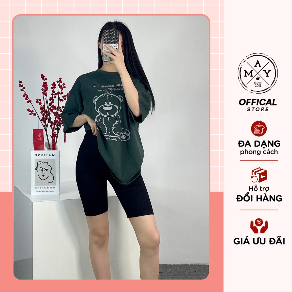 Quần Legging Lửng MAY.SINCE2011 Dáng Ôm Tôn Dáng, Chất Vải Co Giãn Dày Dặn
