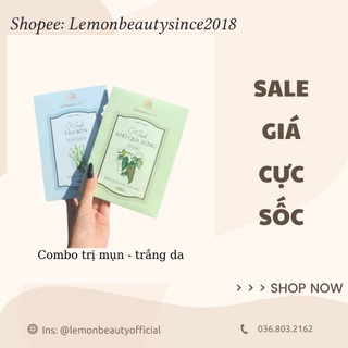 Combo mặt nạ Khổ Qua Rừng Tảo Biển Handmade