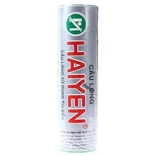 Cầu lông Hải Yến chính hãng , loại ống 6 và 12 trái