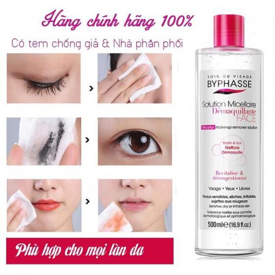 [Siêu Giảm Giá] - Nước Tẩy Trang Byphasse Solution Micellaire