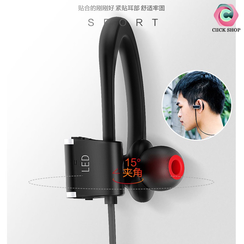 Tai nghe thể thao Hoco ES7 quàng cổ - Tai nghe bluetooth hoco es7 chính hãng