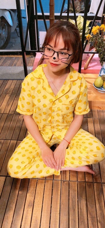 Bộ ngủ Thái Lan Pyjama tay ngắn quần dài