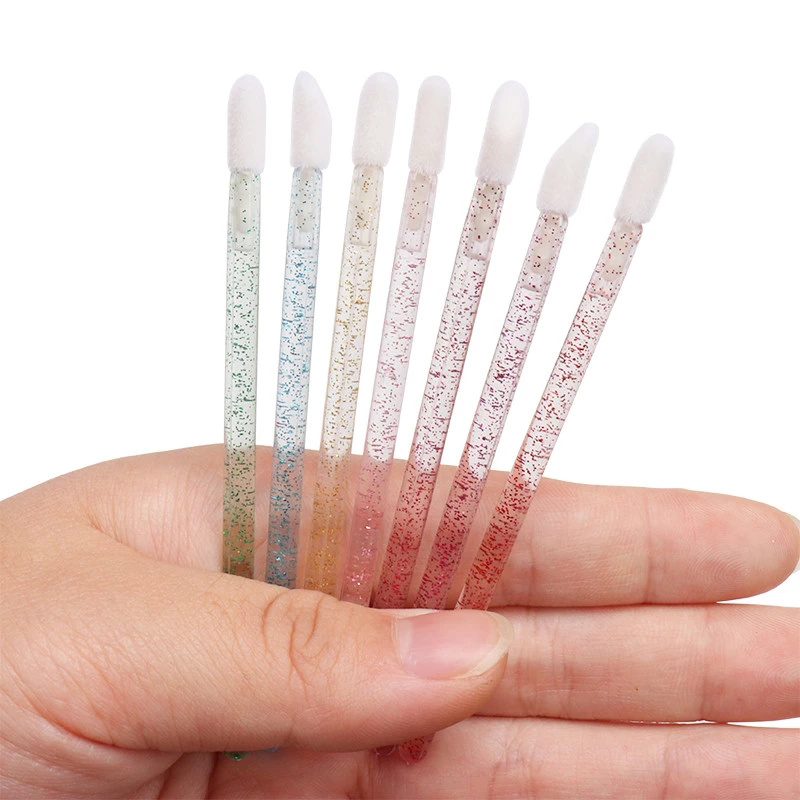 [Hàng mới về] Set 50 cọ tô son môi dùng một lần an toàn tiện dụng
