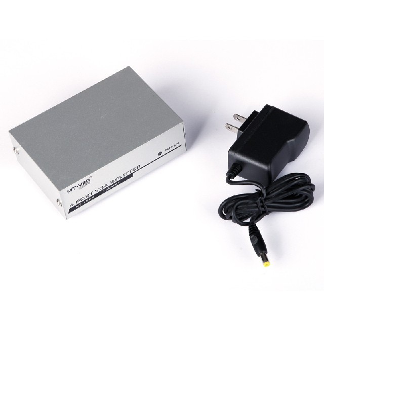 Bộ chia VGA 1 ra 4 CHÍNH HÃNG  - Bộ chia VGA 1 ra 4 màn hình TV, máy chiếu