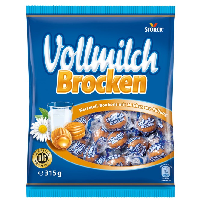 Kẹo nhân Caramel Storck Vollmilch Brocken 751g