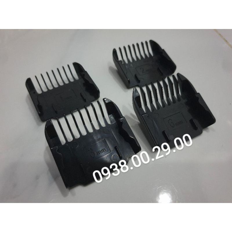 Cữ Tông Đơ Cắt Tóc 1mm Và 2mm, Bộ 2 Cữ Nhựa Cho Tông Đơ Pin Các Loại.