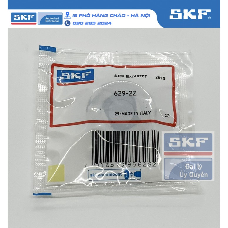 VÒNG BI SKF 629-2Z chính hãng