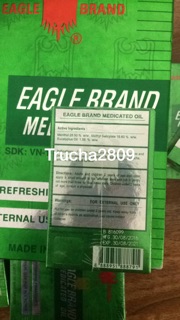 Dầu gió xanh con Ó Singapore 24ml